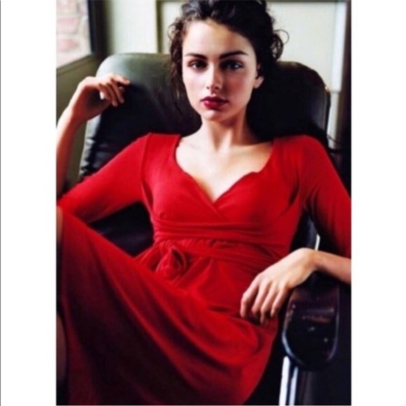 Anthropologie Ric Rac Woman’s Red Dress Size Sold - Picture 5 of 5